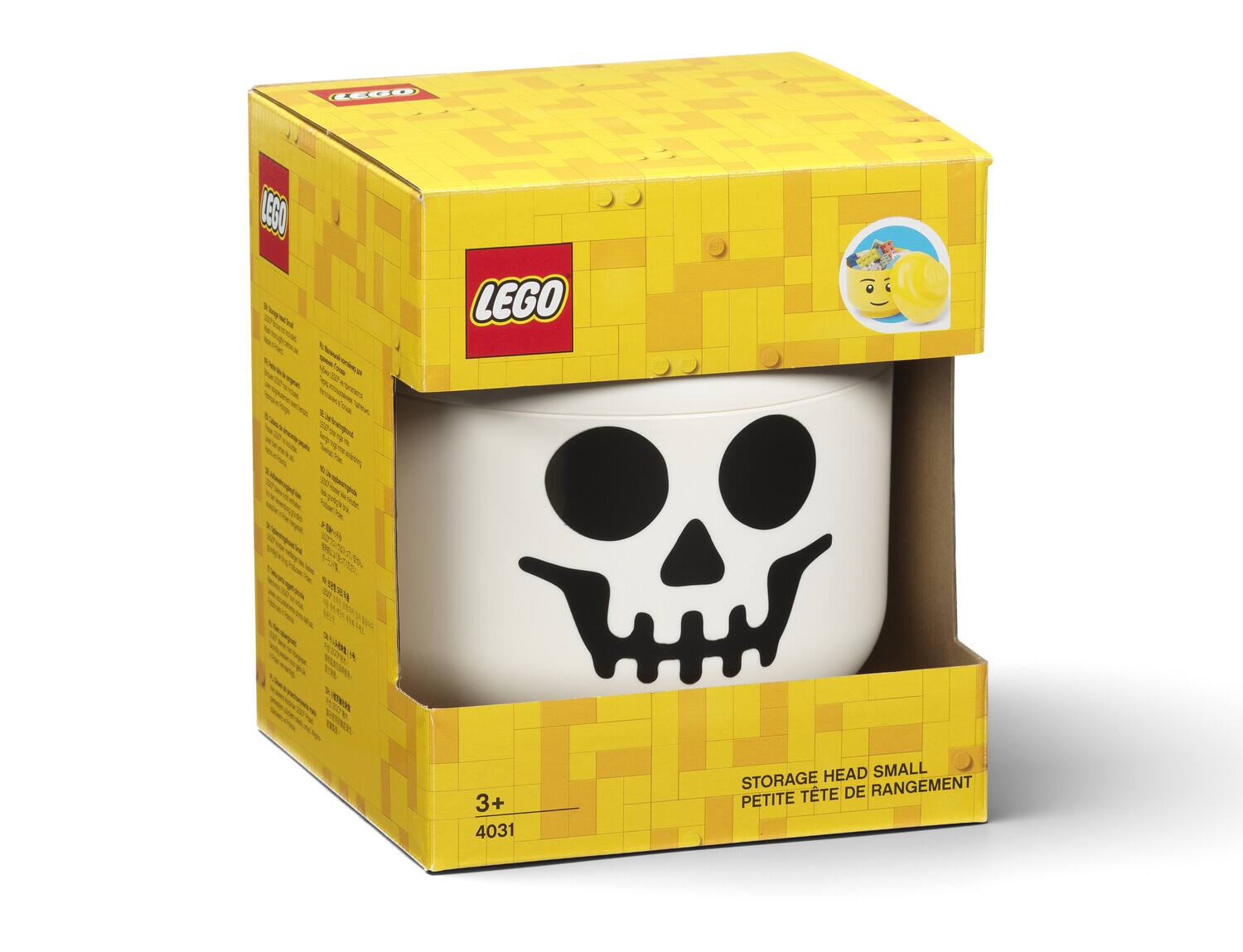 LEGO  
STORAGE HEAD SMALL  
PETITE TÊTE DE RANGEMENT  
3+  
4031