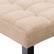 Alt View 13. CorLiving - California Fabric Tufted Bench - Beige.