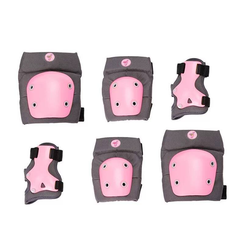 Front. Segway - Segway Protective Gear Set, S, Streamlined Shell, Adjustable Fit, Easy to Wear, Hard Exterior, Soft Interior - Pink.