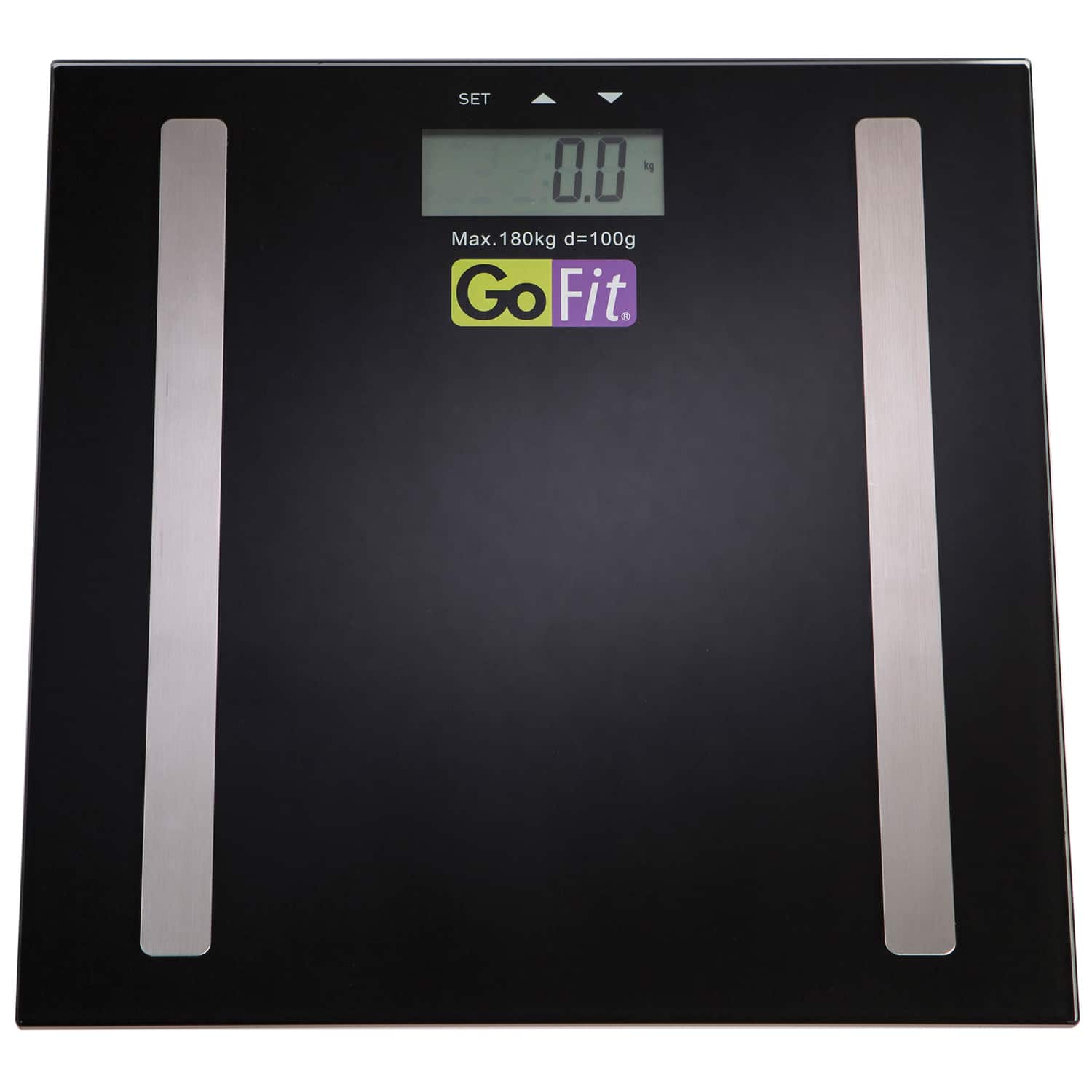 GoFit - Body Composition Scale - Black