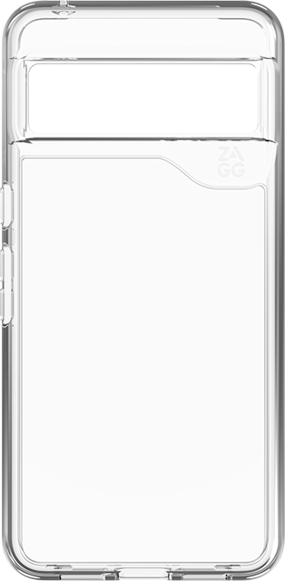 Front. ZAGG - Zagg Crystal Palace Ultra Slim Clear Case For Google Pixel 8 Pro - Clear.