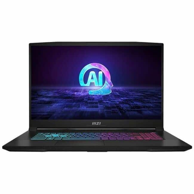 MSI - Katana A17 AI B8V KATANA A17 AI B8VF-895US 17.3" Gaming Notebook - Full HD - AMD Ryzen 9 8945HS - 32 GB - 1 TB SSD - Black