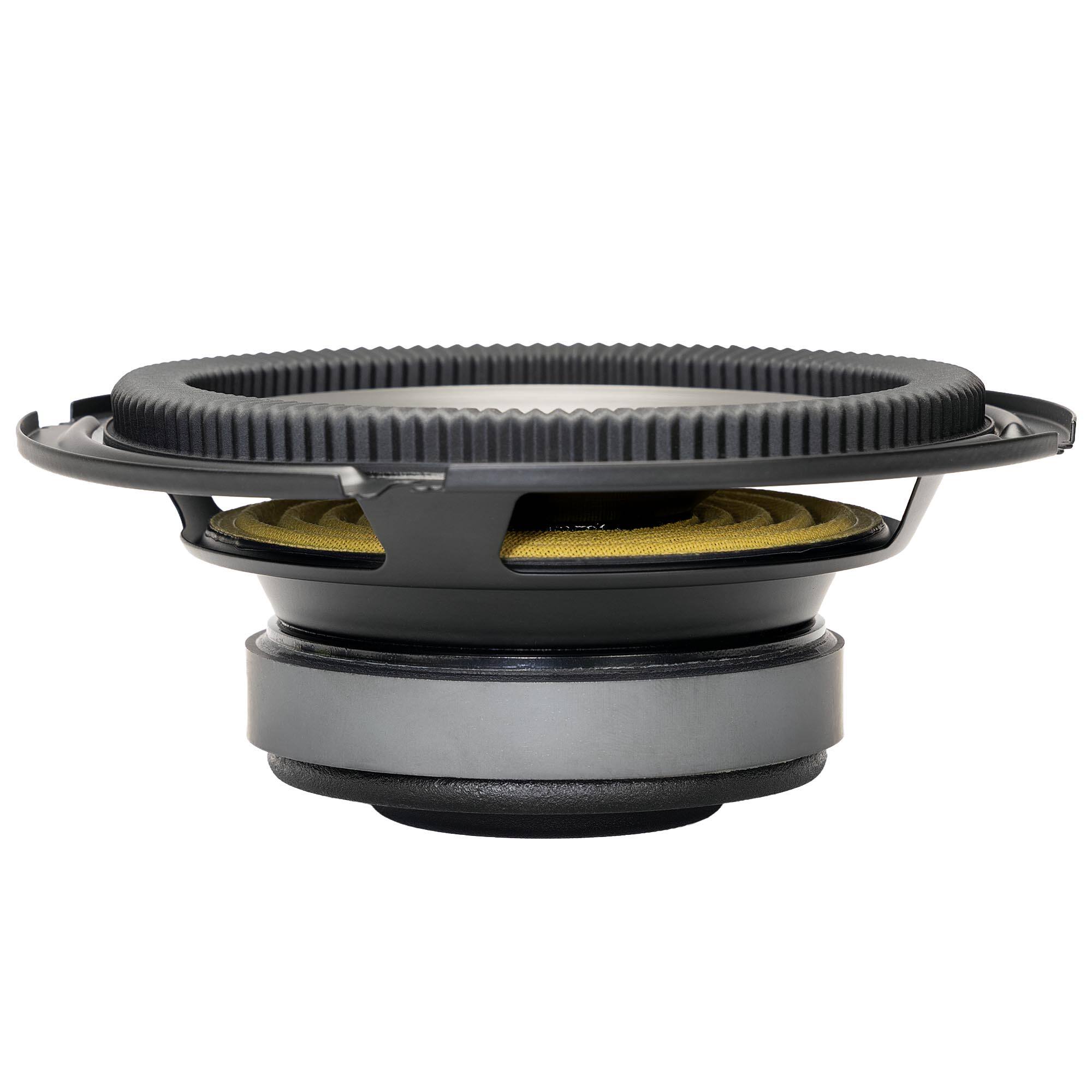 Alt View 2. Alpine - Alpine BRV-S65C 6.5" BassRev™ Component Speaker Set - Black/Gray.