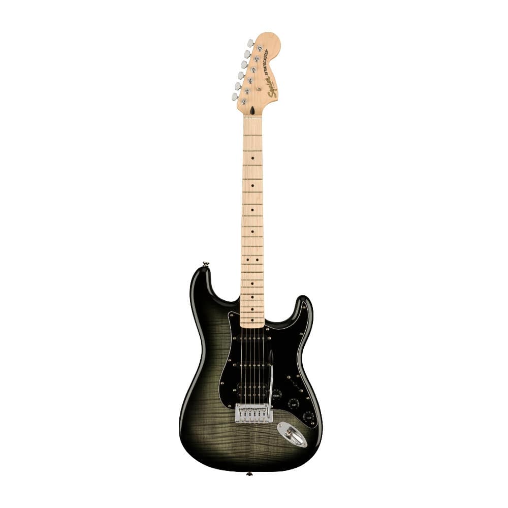 Squier - Affinity Series Stratocaster FMT HSS Guitar (Black Burst) price history on PriceWatchPro