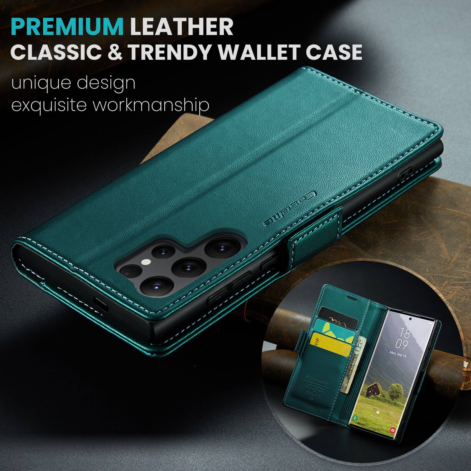 PREMIUM LEATHER CLASSIC & TRENDY WALLET CASE  
unique design exquisite workmanship
