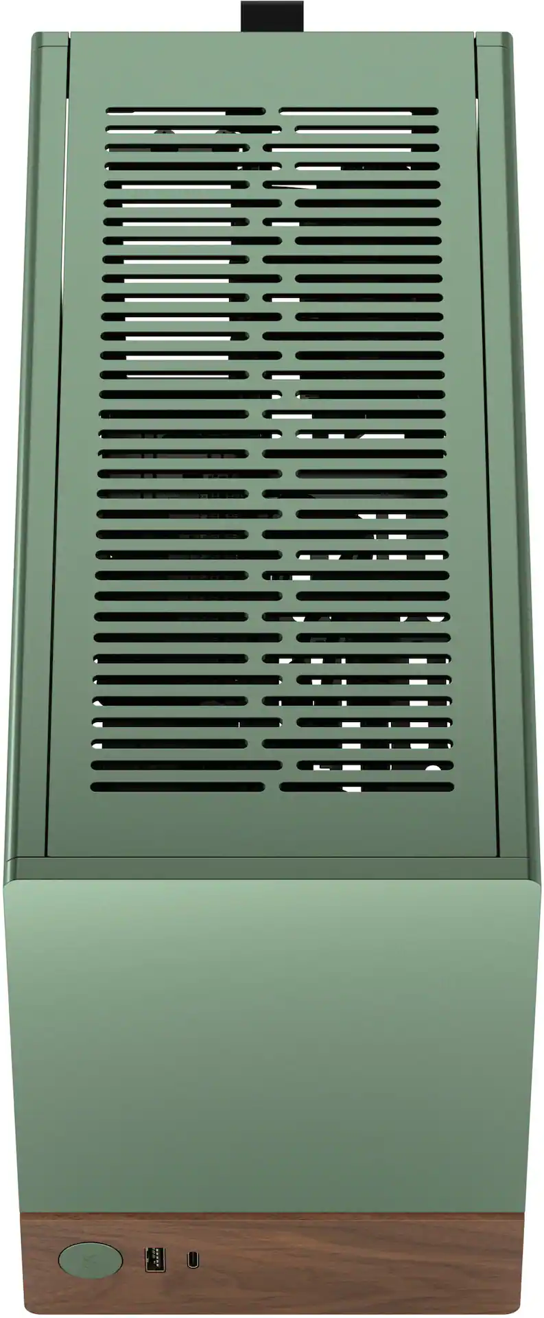 Case PC Fractal Design Terra Jade - Compatto, In Alluminio E Noce, Per Gaming - Foto 7