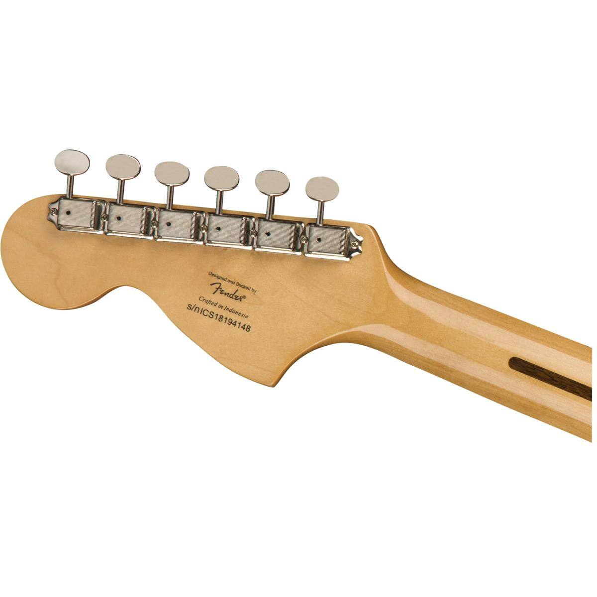 Designed and Built by Fender  
Crafted in Indonesia  
s/n:ICS18194148