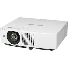 Front. Panasonic - Panasonic PT-VMW51 LCD Projector - 16:10 - Ceiling Mountable, Floor Mountable - White - 1280 x 800 - Front, Rear - 1.07 Billion Colors (30-bit).