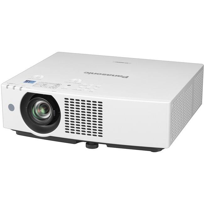 Front. Panasonic - Panasonic PT-VMW51 LCD Projector - 16:10 - Ceiling Mountable, Floor Mountable - White - 1280 x 800 - Front, Rear - White.