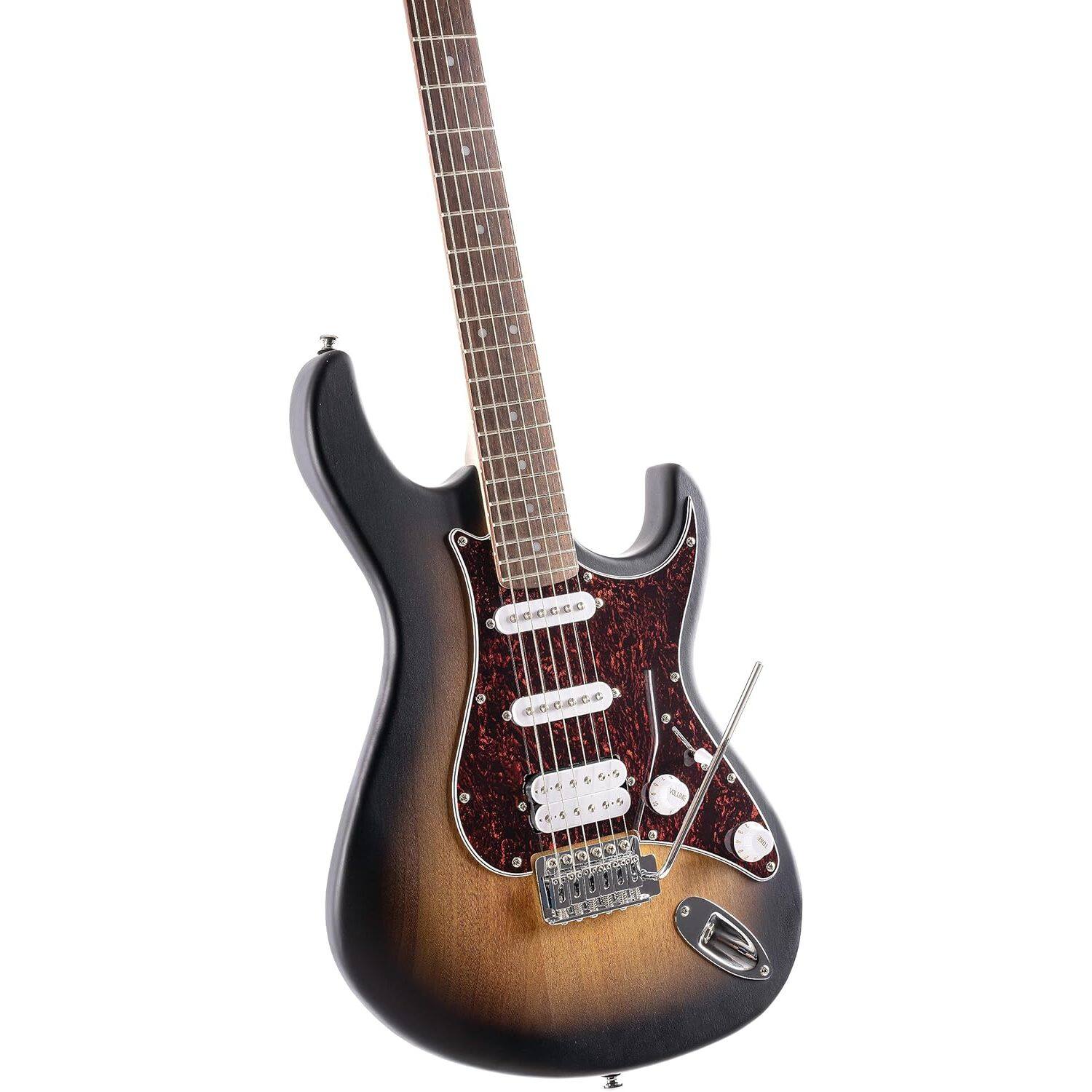 Alt View 4. Cort - Cort G110OPSB G Series Double Cutaway Electric Guitar. Open Pore Sunburst - Open Pore Sunburst.