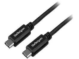 StarTech.com - StarTech USB2CC50CM 0.5m USB C Cable - USB 2.0 - M/M - USB-C Charger Cable - USB 2.0 Type C Cable - Short USB C Cable
