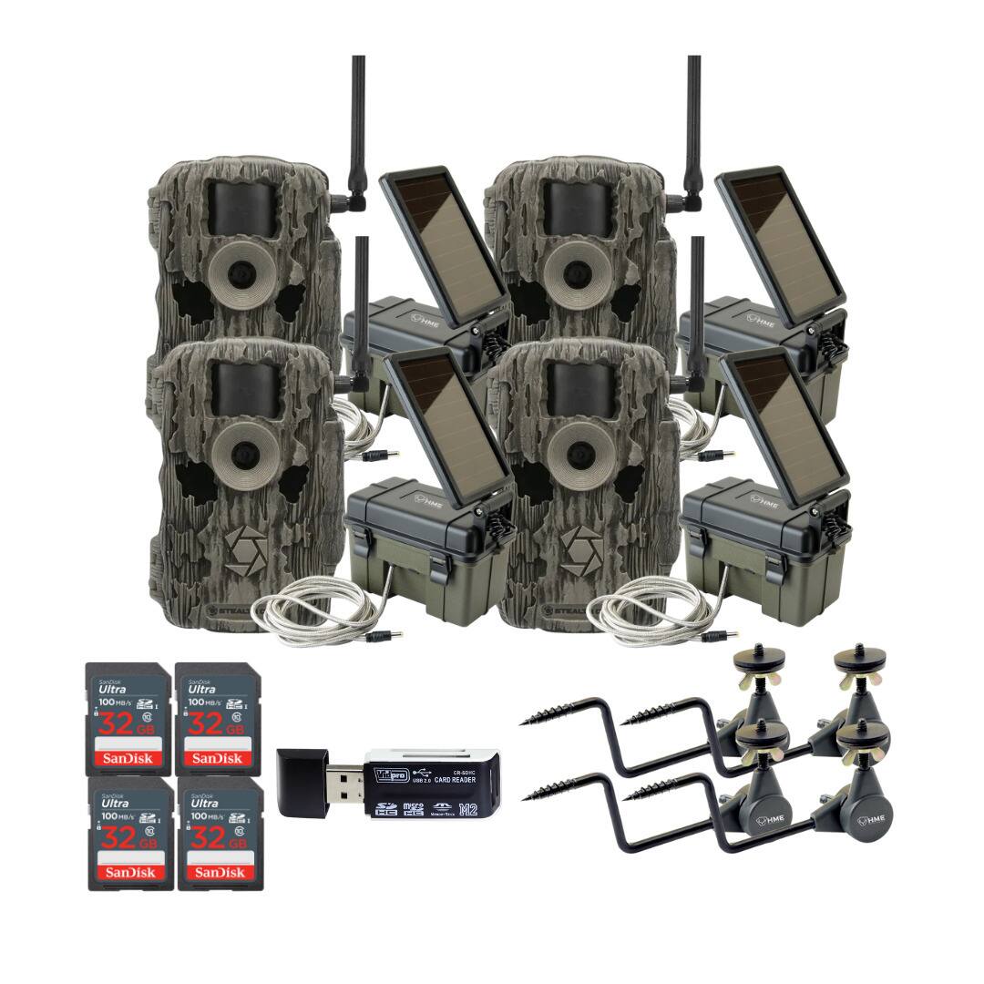 Stealth Cam - 36MP Fusion Max Cellular Trail Camera with Power Bundle (4 Pack) price history on PriceWatchPro