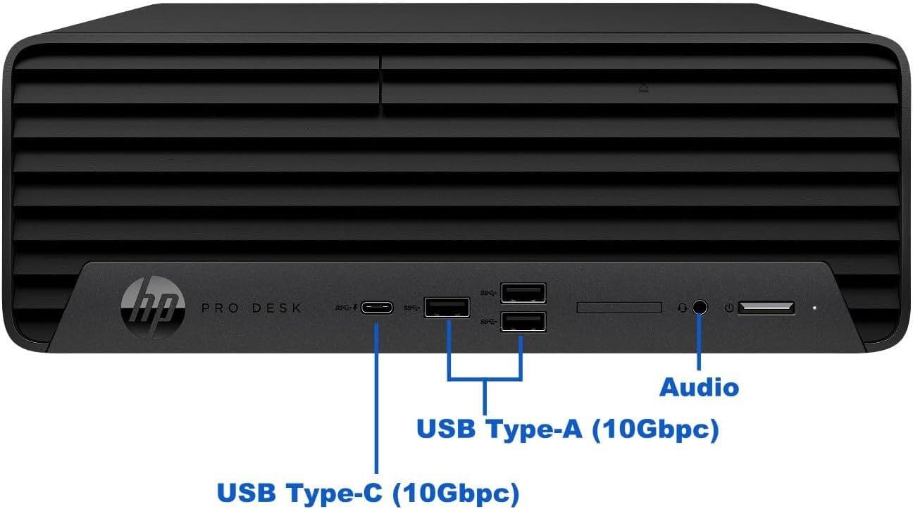 hp PRO DESK 50 50G e Audio USB Type-A (10Gbpc) USB Type-C (10Gbpc)