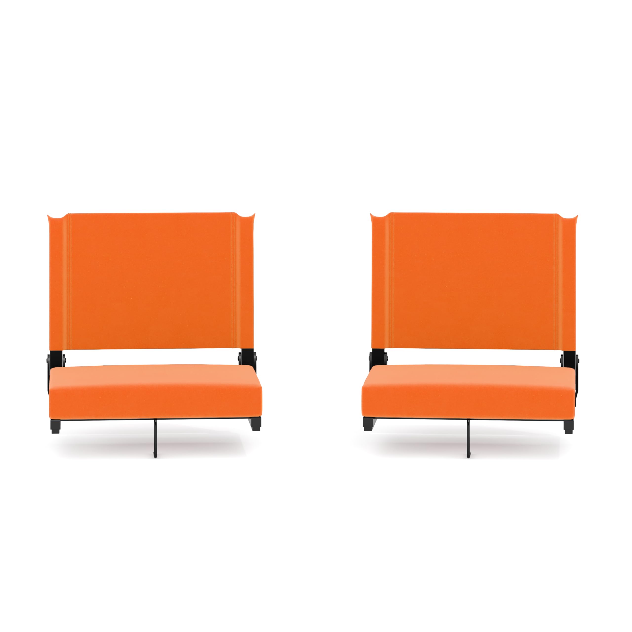 Orange Set of 2 Ultra-Padded