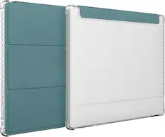 Front. TUDIA - TUDIA SKN FLIP Designed for Onyx Boox Go 7 / Go Color 7 Case (Gen 1 & 2, 2024/2025) - Turquoise - Turquoise.
