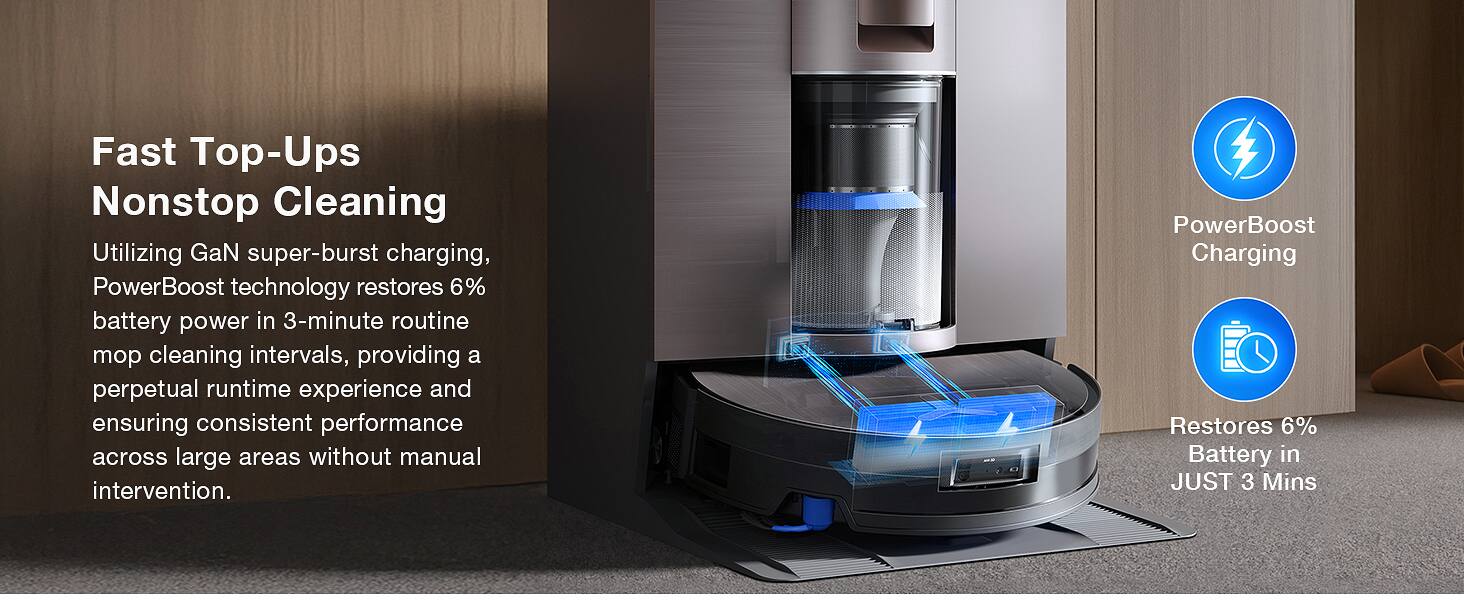ECOVACS Robotics DEEBOT X11 OmniCyclone Robot Vacuum and Mop