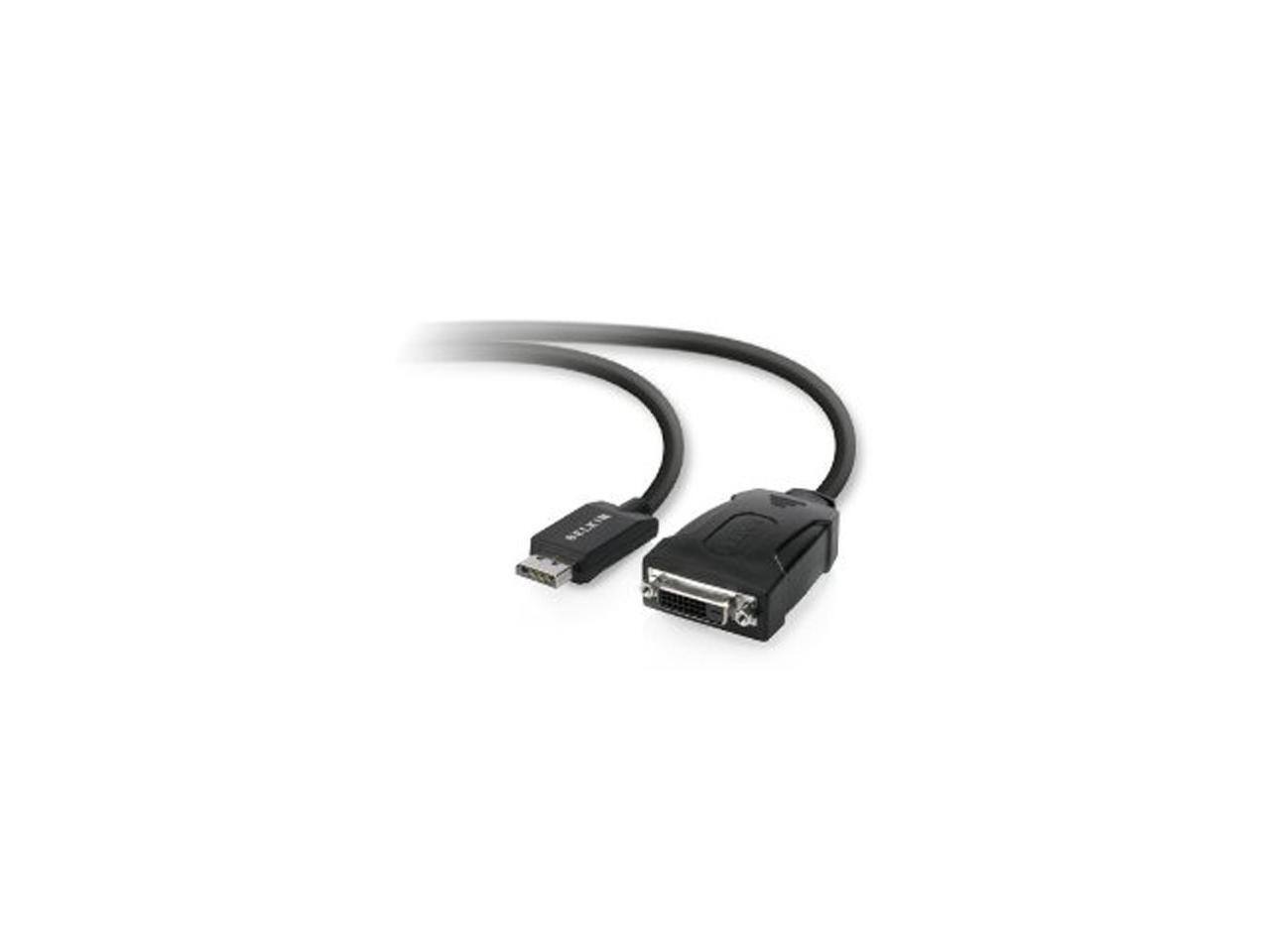 Front. Belkin - BELKIN F2CD005B Displayport To Dvi Adapt - Black.