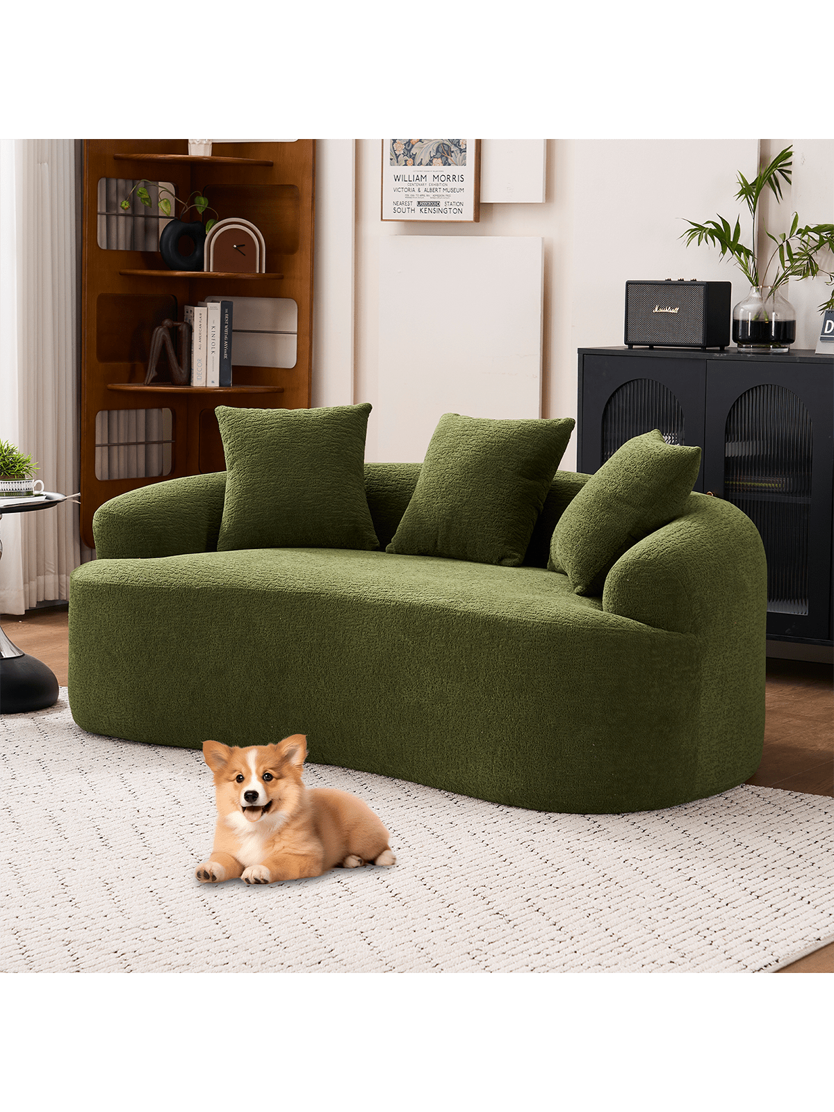 WILLIAM MORRIS  
VICTORIA & ALBERT MUSEUM  
NEAREST STATION  
KENSINGTON SOUTH