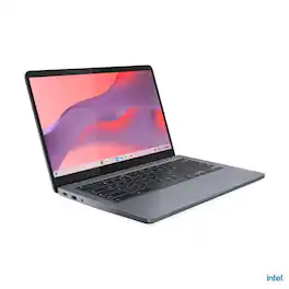 Lenovo - IdeaPad Slim 3 14" FHD IPS Touchscreen Chromebook Plus Intel Core i3-N305 8GB RAM 256GB UFS - Storm Grey