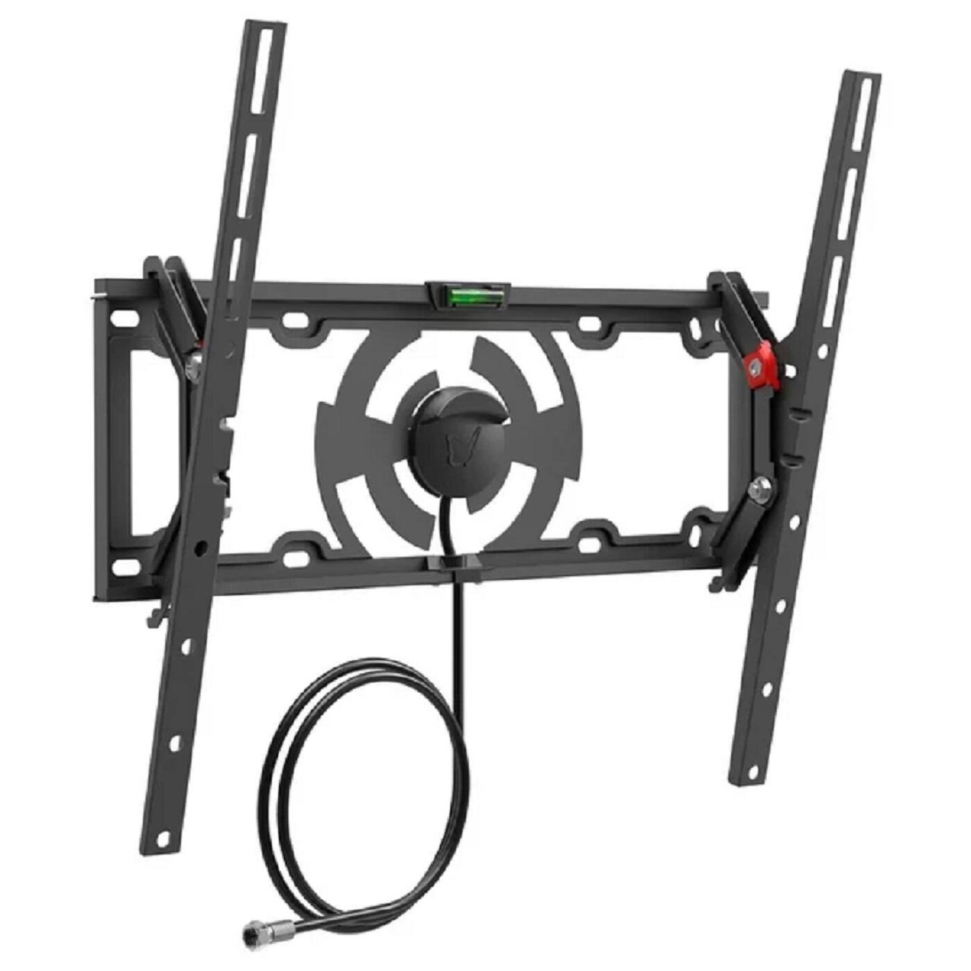 Angle. Barkan - Barkan TVA31 TV Wall Mount with Integrated HDTV Indoor Antenna 19-65 - Black.