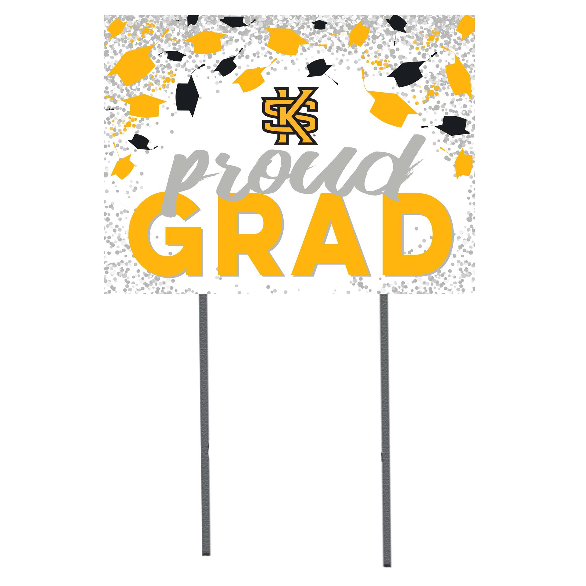 Kennesaw State Owls 18'' x 24'' Grad Yard Sign