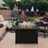 Alt View 3. Gymax - Gymax Propane Gas Fire Pit Table 52 Inch Propane Fire Pit w/ Wind Guard 50,000 BTU Heat Output Black - Black.