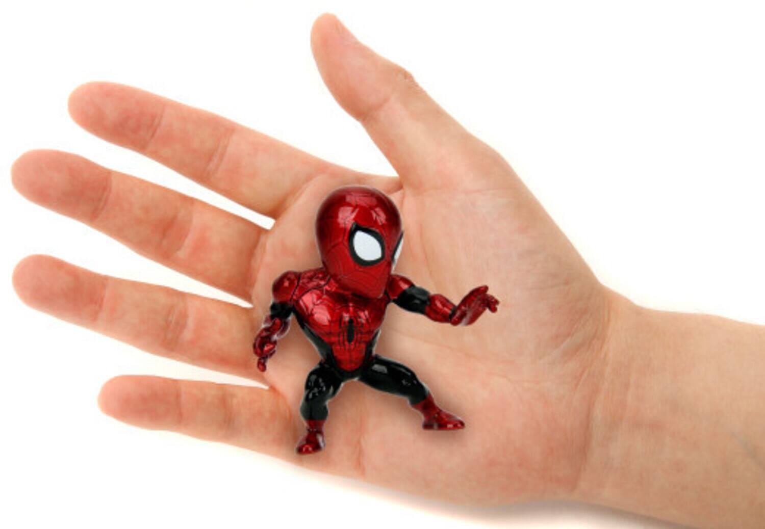 Alt View 1. Jada Toys - Jada Toys - Marvel - MetalFigs - 2.5" Diecast Spider-Man Figure 4-Pack  - COLLECTABLES - Multicolor.