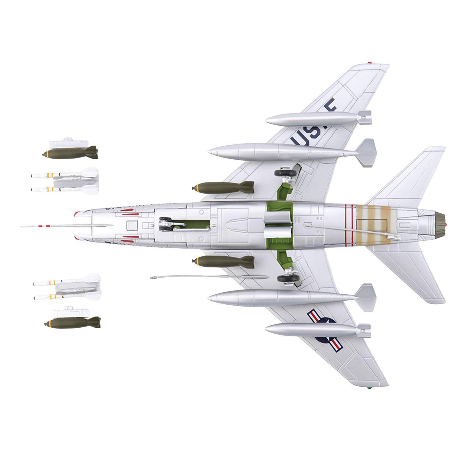 Alt View 4. Hobby Master - North American F-100 Super Sabre Fighter Aircraft "National Military Museum" US Air Force 1/72 Die Cast by Hobby Master.
