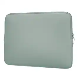 Unique Bargains - Laptop Case - Polyester Computer Sleeve Carrying Bag, Shockproof Protective Cover for 13" Notebook - Dark Gray