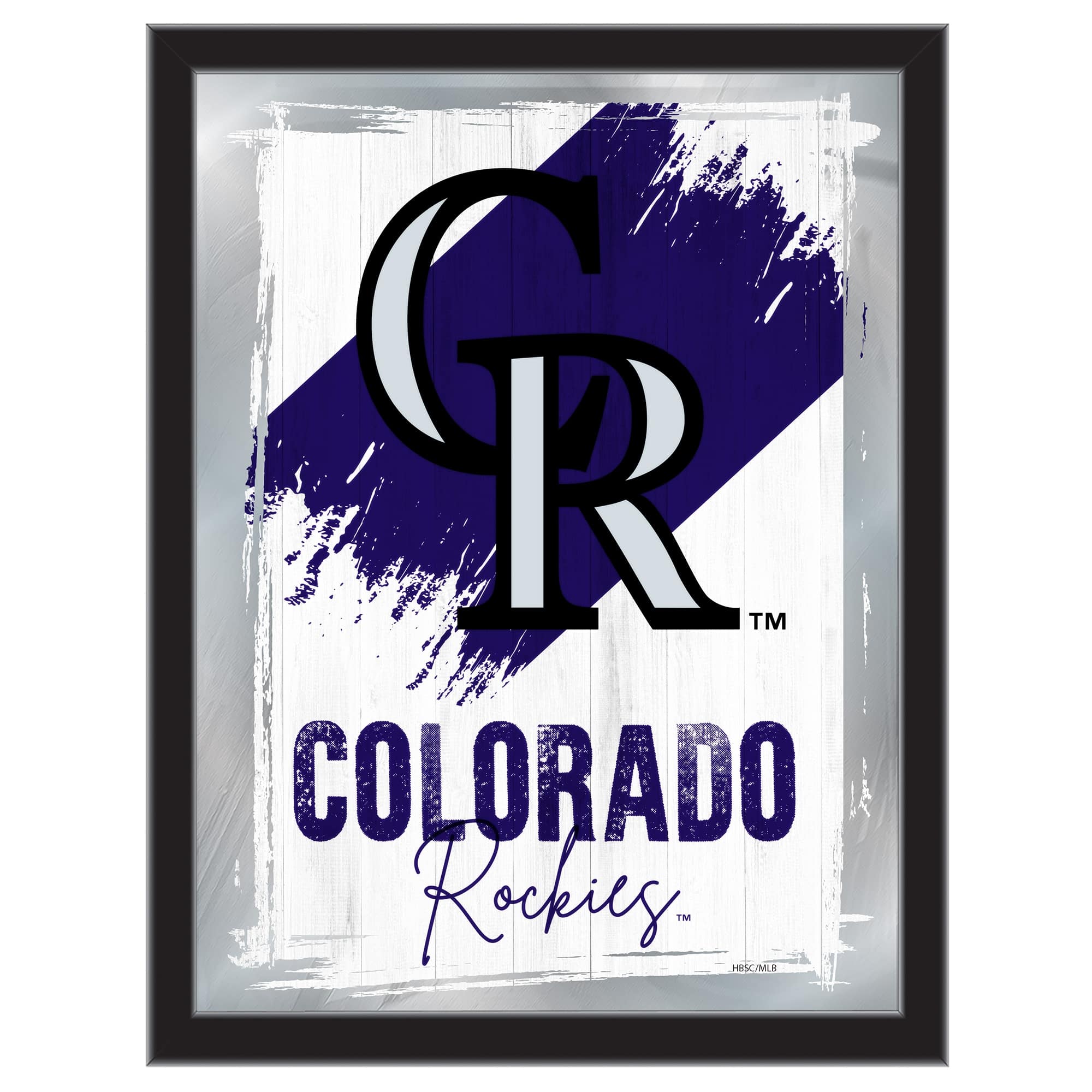 Holland Bar Stool Co. - Colorado Rockies 17 x 22" Wall Mirror - Multicolor