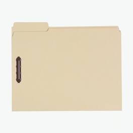 Tops Business Forms - Manila Fastener Folders, 0.75" Expansion, 2 Fasteners, Letter Size, Manila Exterior, 50/Box