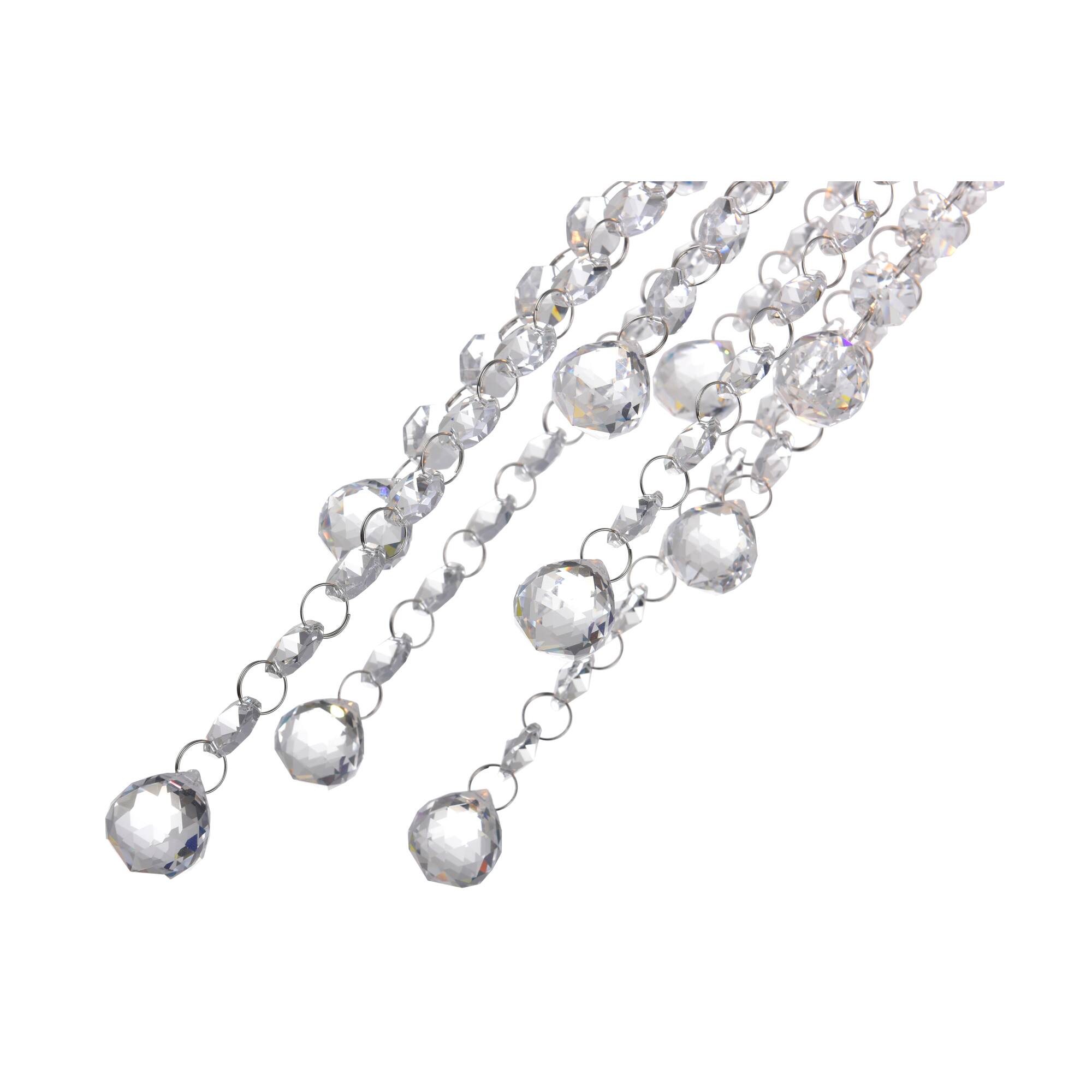 Left. CWI Lighting - Extended 1 Light Down Mini Pendant With Chrome Finish - Chrome.