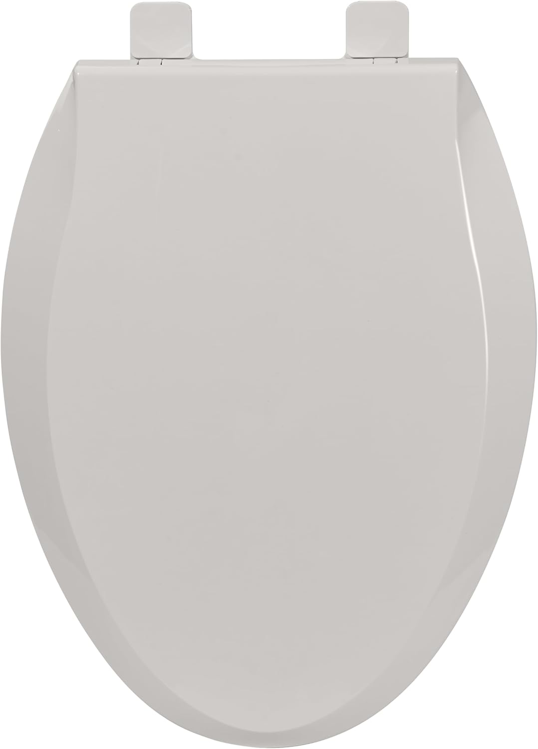 Left. Jojoka - 2-in-1 Dual Seat 19 Inch Biscuit PP Toilet Seat Elongated Soft Close Quick Install - Off-white.