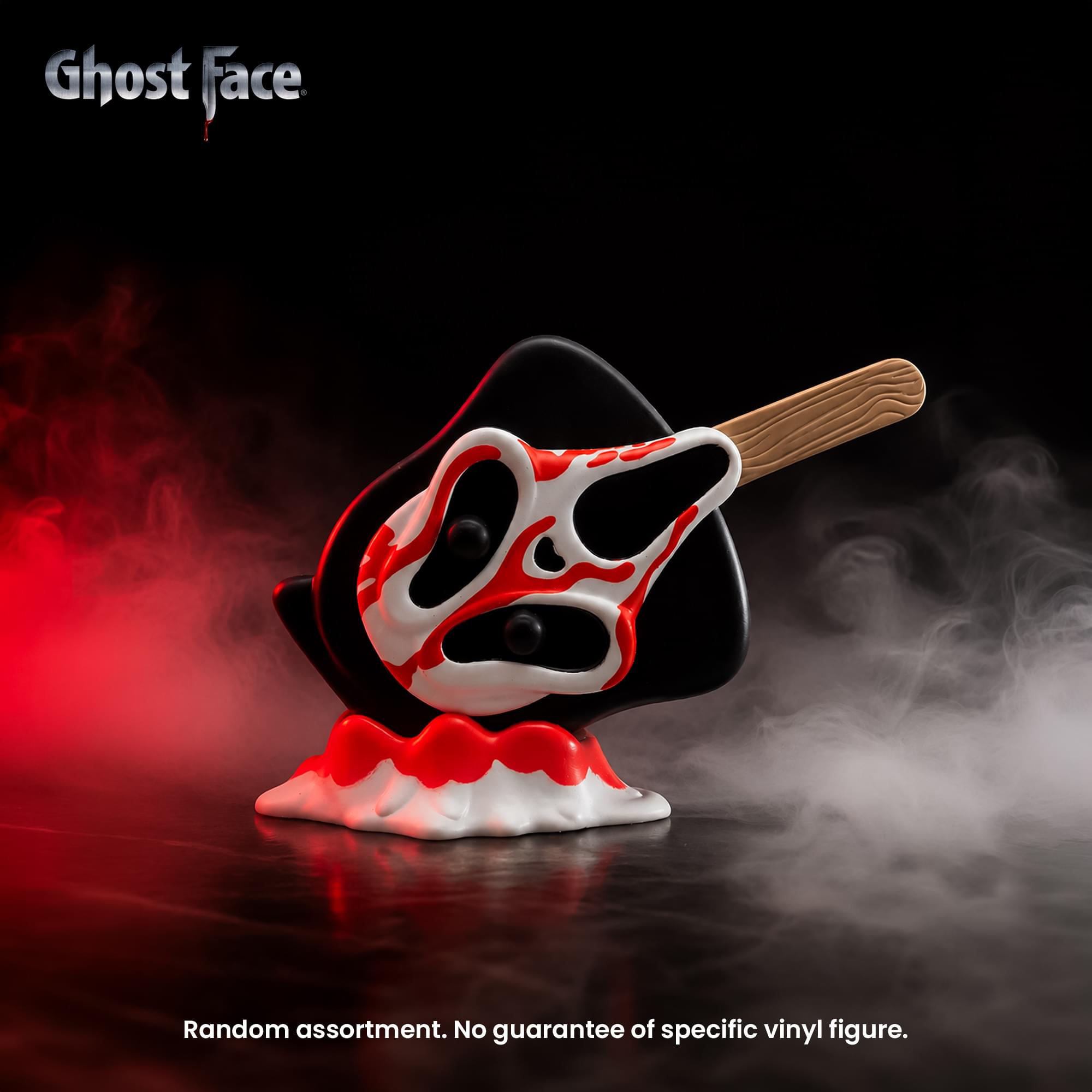Ghost Face  
Random assortment. No guarantee of specific vinyl figure.