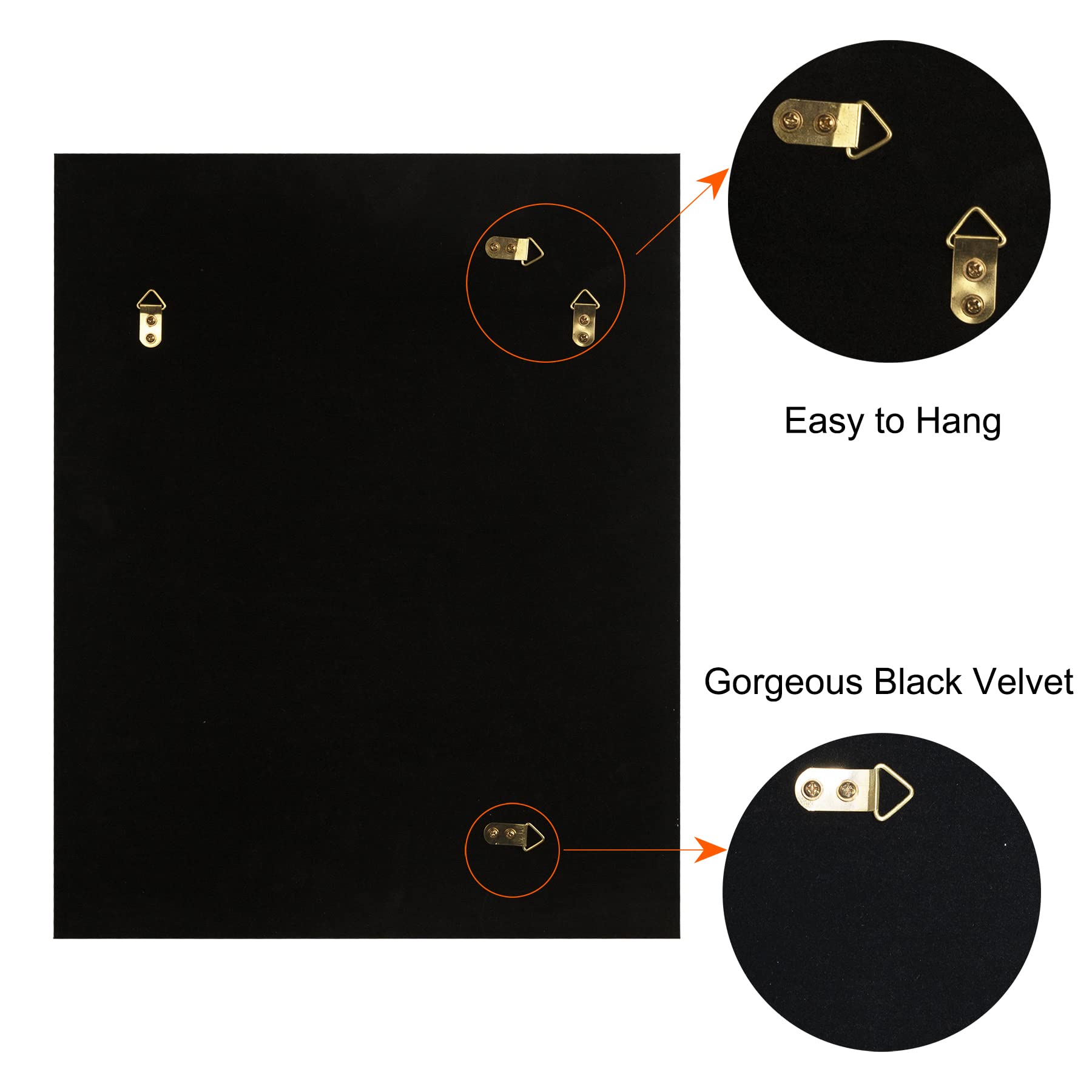 Easy to Hang  
Gorgeous Black Velvet