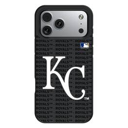 Keyscaper - MLB - Kansas City Royals Personalized Bump Case with 8.2ft Drop Protection - 15 Pro - Multicolor