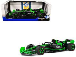 Solido - Kick Sauber C44 #24 Zhou Guanyu "Kick Sauber F1 Team" Formula One F1 "Bahrain GP" (2024) "Competition" Series 1/18 - Multicolor