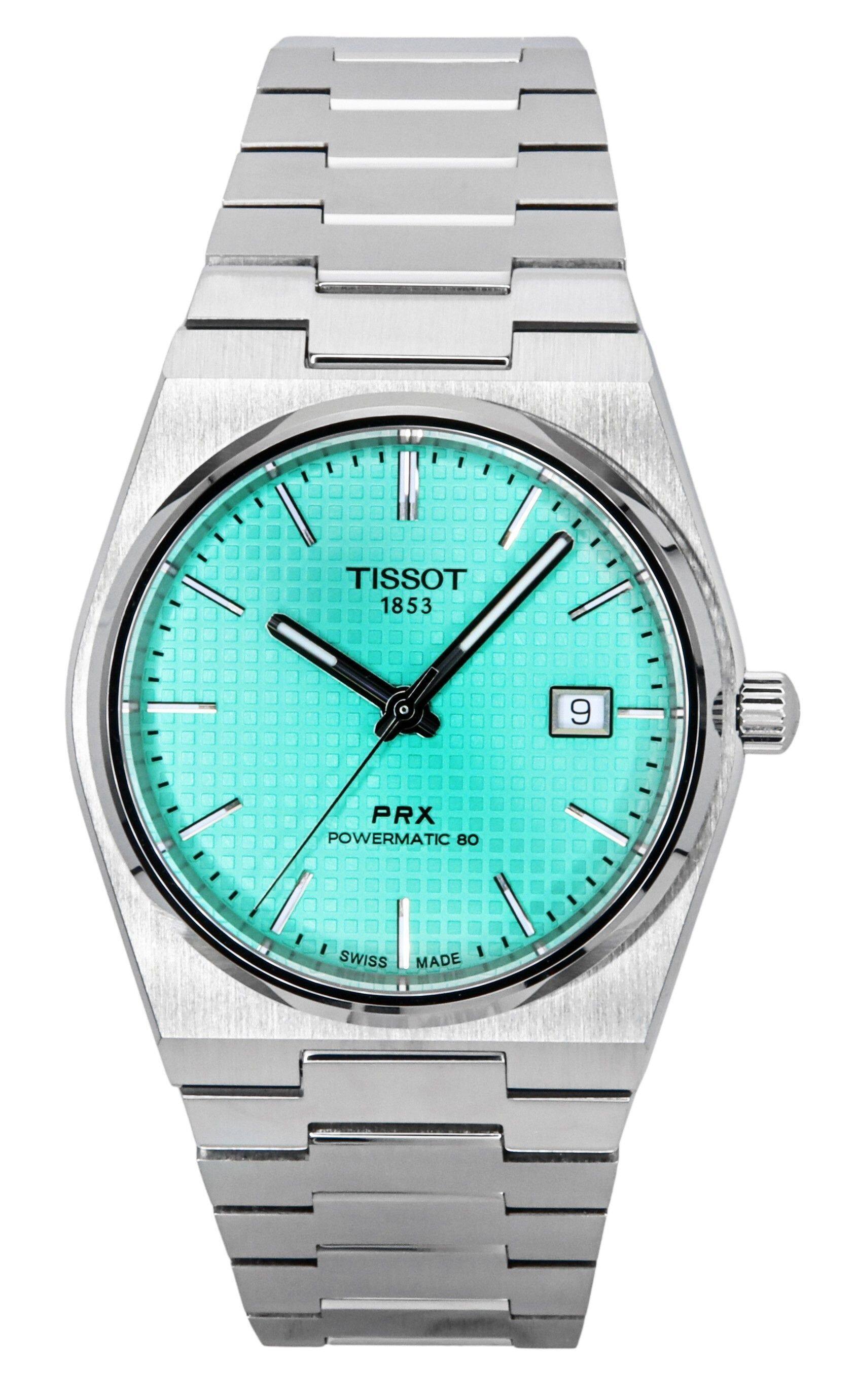 TISSOT 1853  
PRX POWERMATIC 80  
SWISS MADE