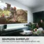 SEAMLESS GAMEPLAY Ultra-fast 4.2ms input with 240Hz refresh rate