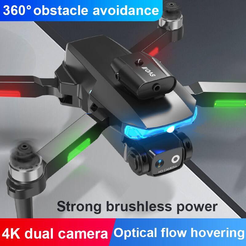 360° obstacle avoidance  
Strong brushless power  
4K dual camera  
Optical flow hovering