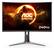 Front. AOC - G2 Series C27G2Z 27" LCD Curved FHD FreeSync Monitor - Black/Red.