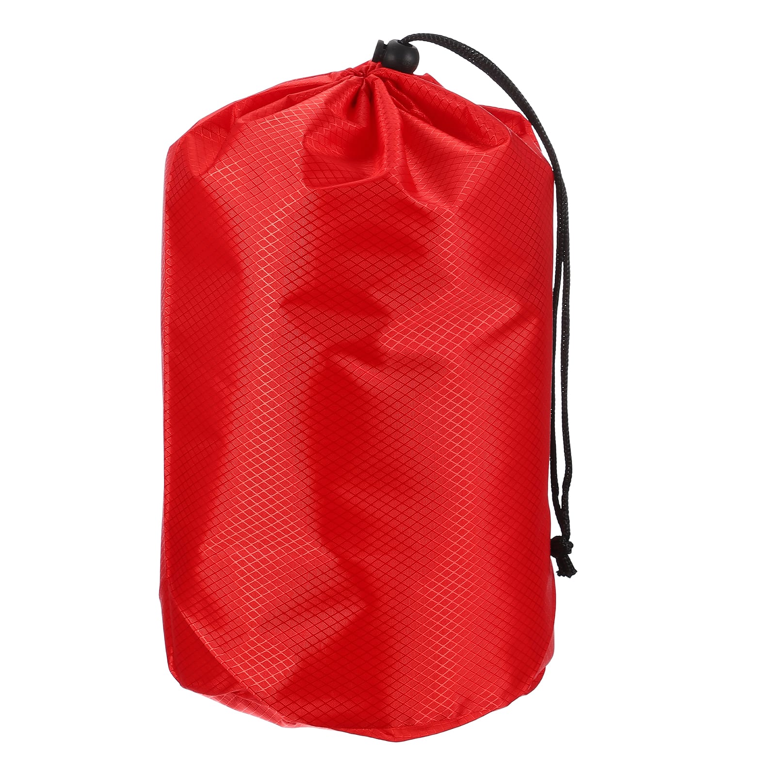 Unique Bargains - Stuff Sack, Portable Waterproof Ultralight Drawstring Dry Bag w/ Toggle, 7x13Inin, 1pc for Backpacking/Camping/Traveling - Red