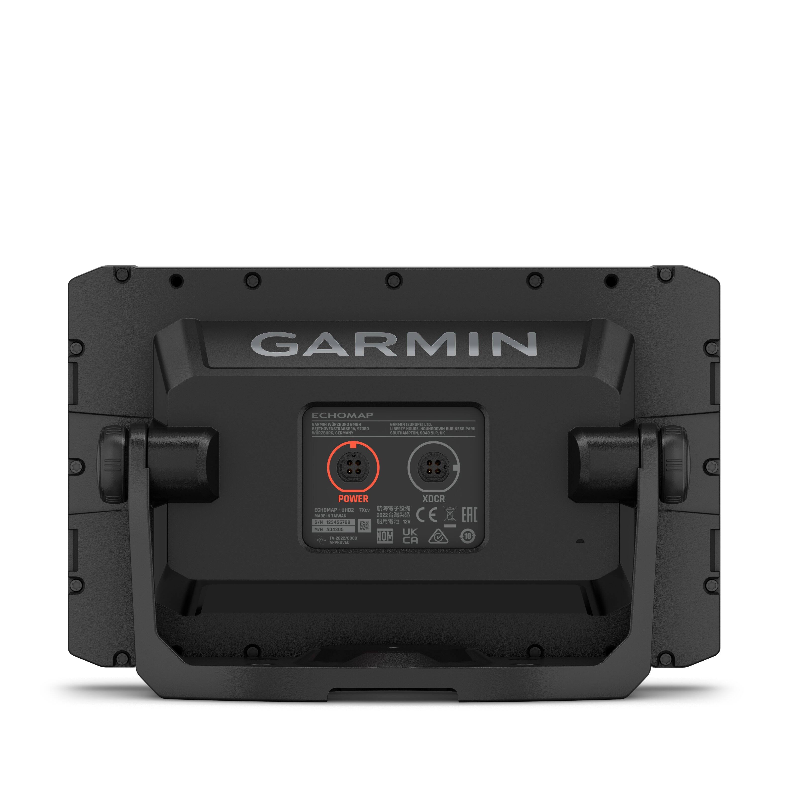 Alt View 11. Garmin - ECHOMAP Chartplotter GPS UHD2 74cv with transducer - Black.