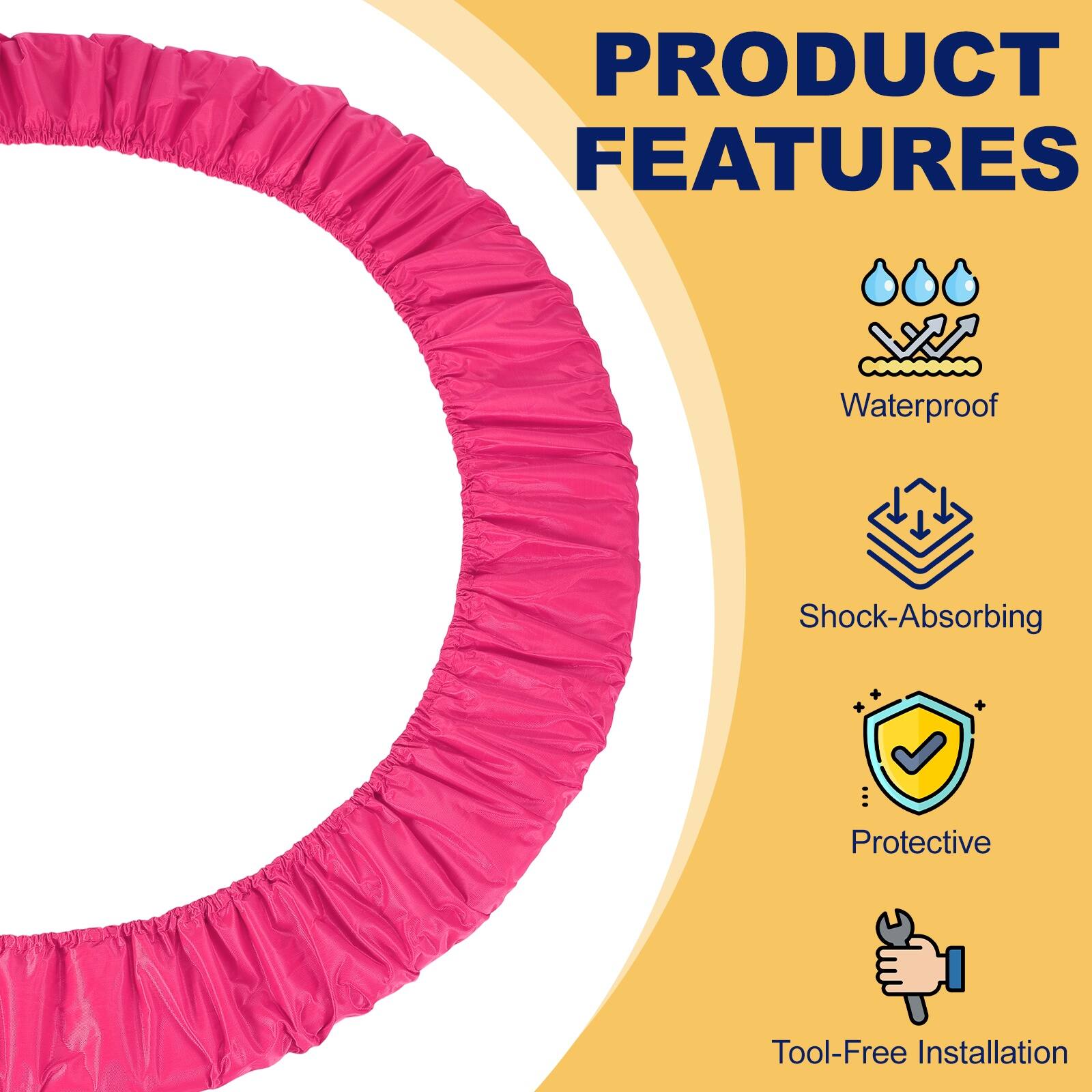 PRODUCT FEATURES

- Waterproof
- Shock-Absorbing
- Protective
- Tool-Free Installation