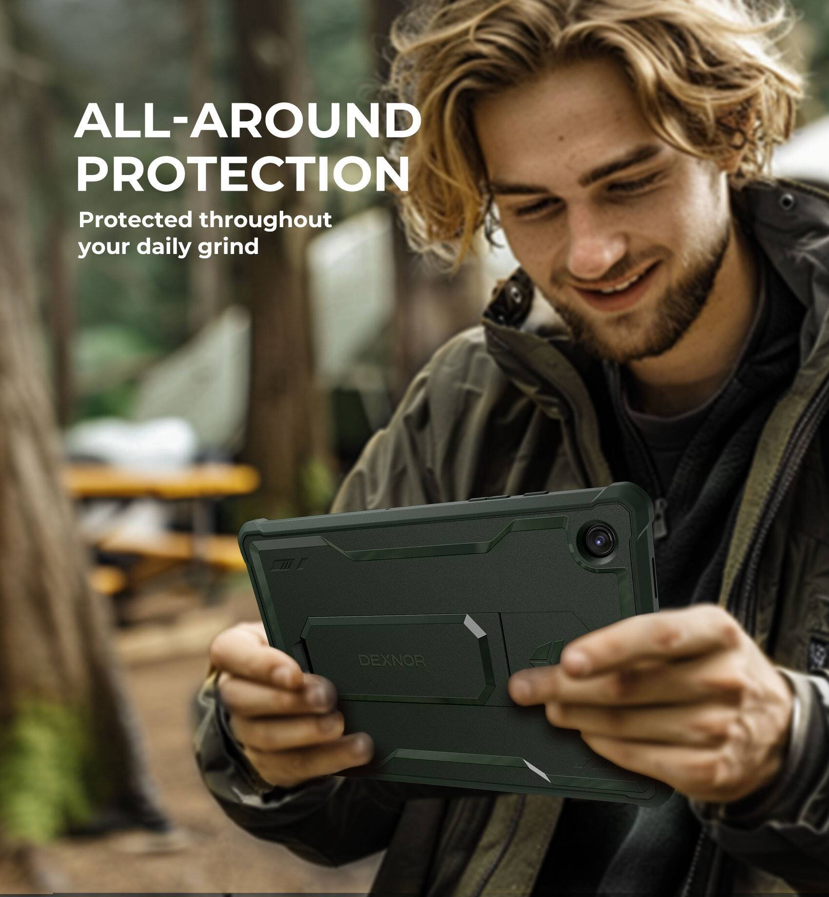 ALL-AROUND PROTECTION  
Protected throughout your daily grind  

DEXNOR