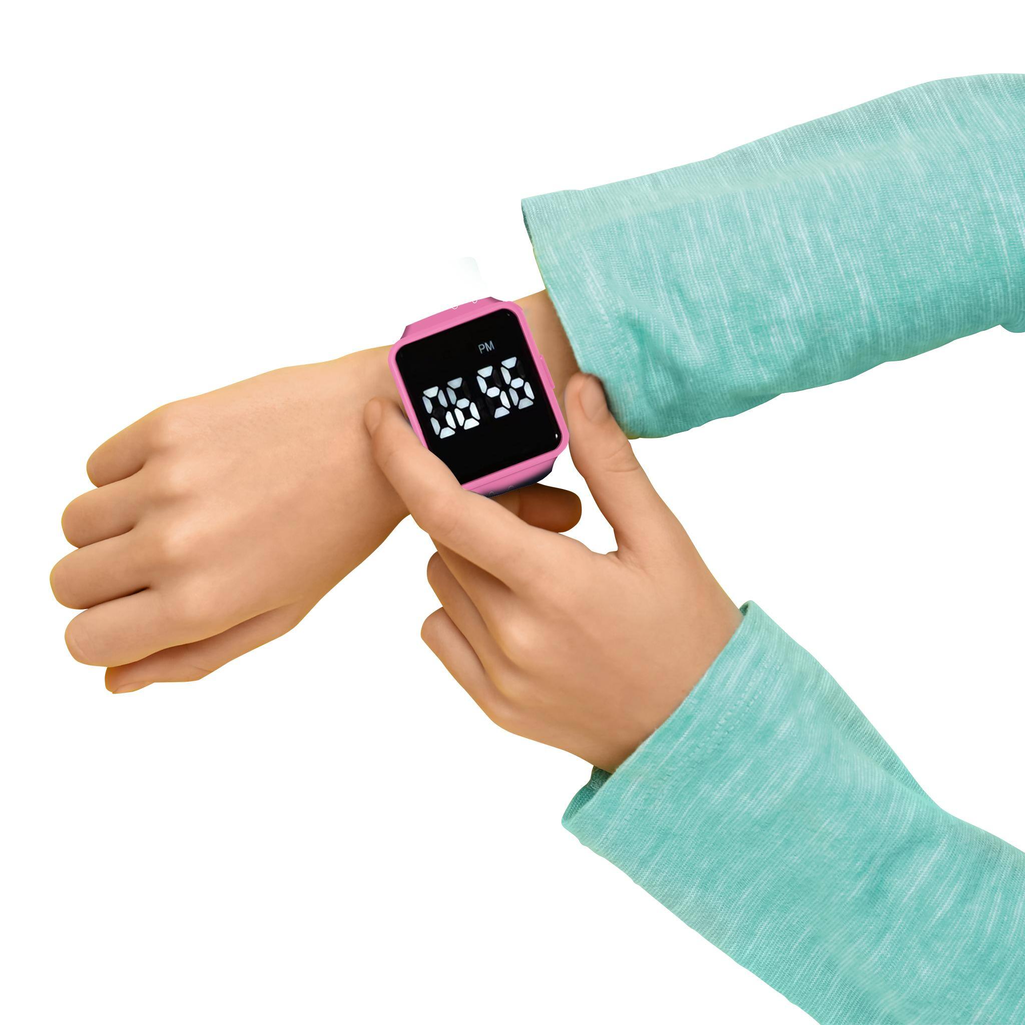 Alt View 3. Lexibook - Unicorn, Digital watch, 12-hour or 24-hour time display - PINK.
