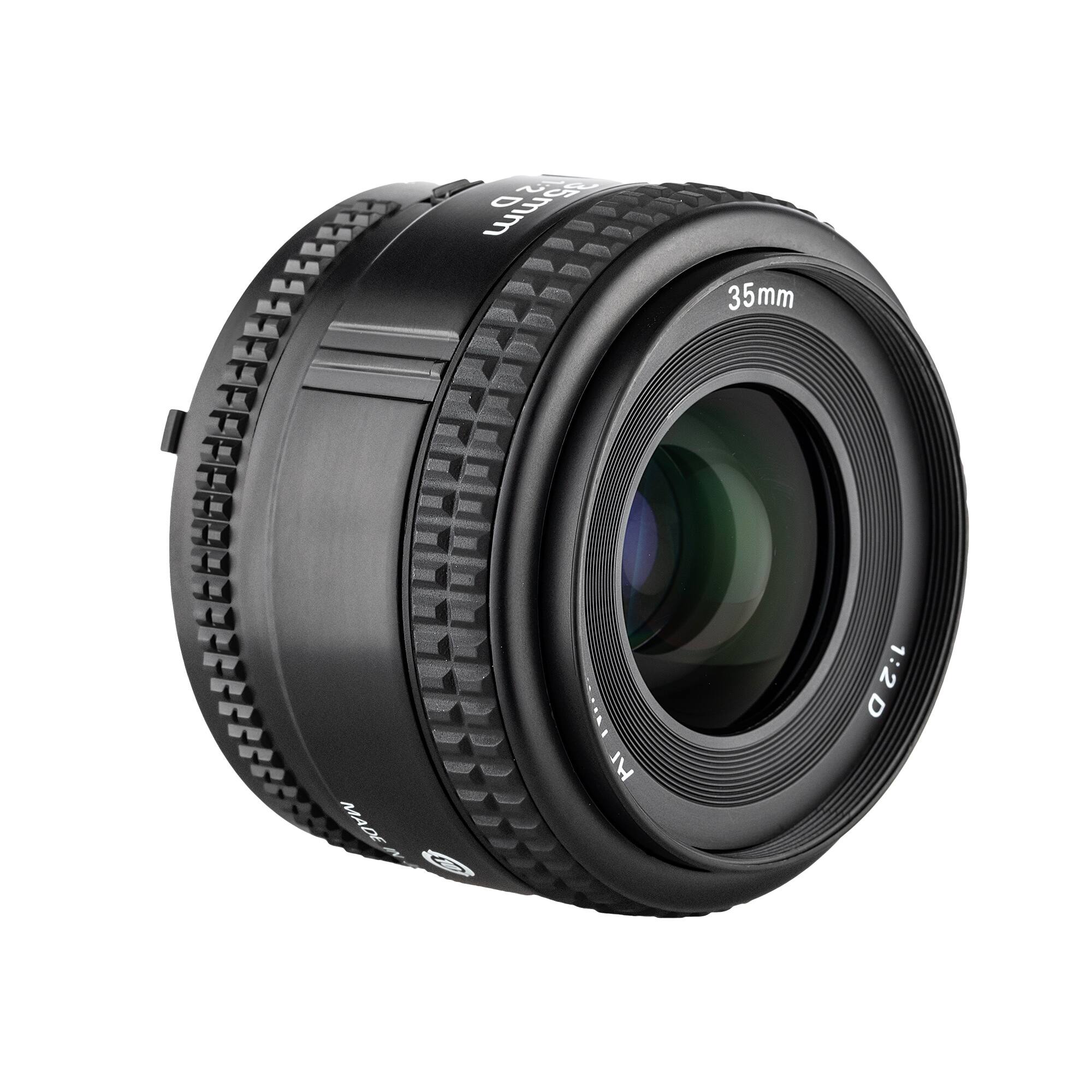 Nikon AF NIKKOR 35mm f/2D Compact Standard Lens – Lightweight