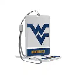 Keyscaper - West Virginia Mountaineers End Zone Pocket Bluetooth Speaker - Multicolor