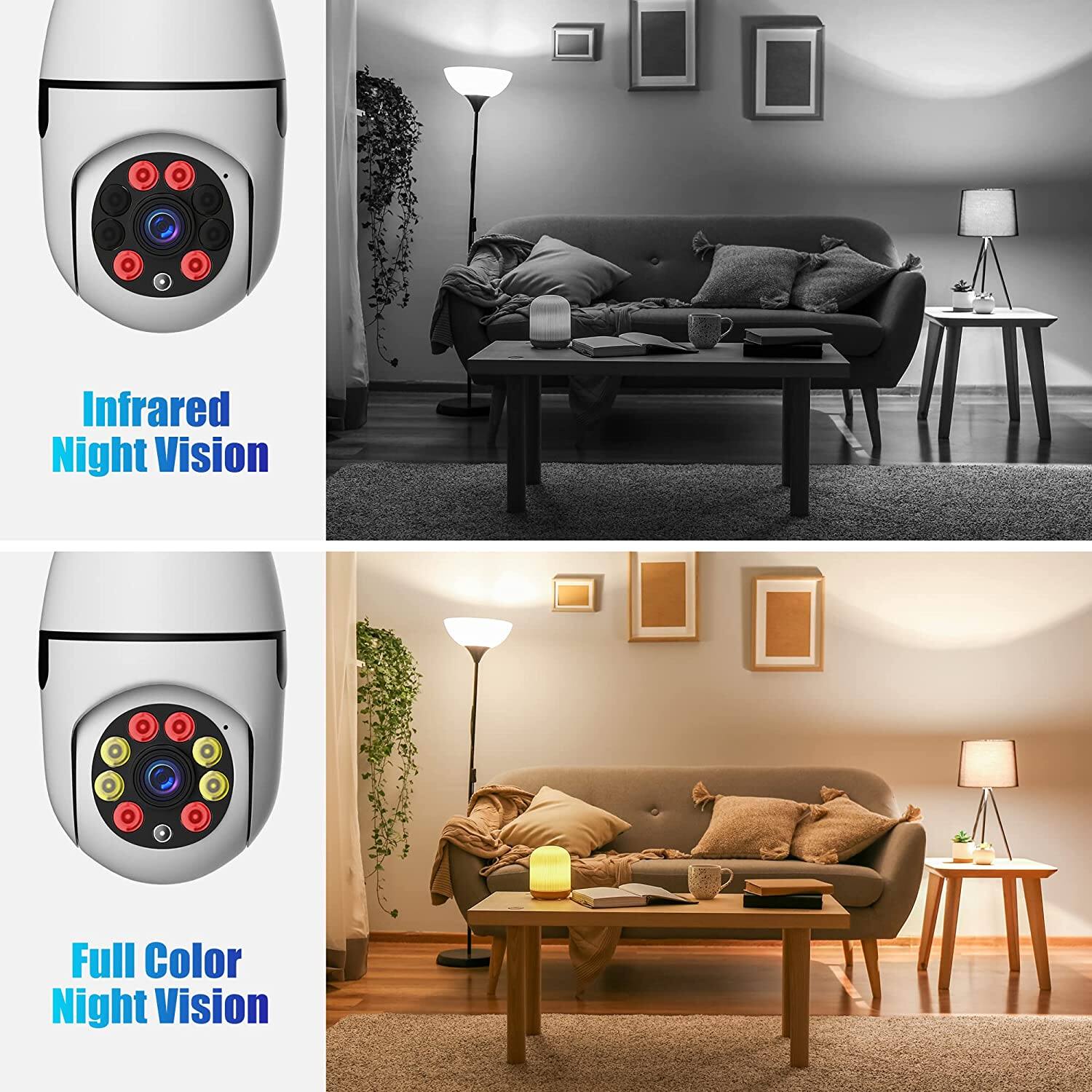Infrared Night Vision

Full Color Night Vision