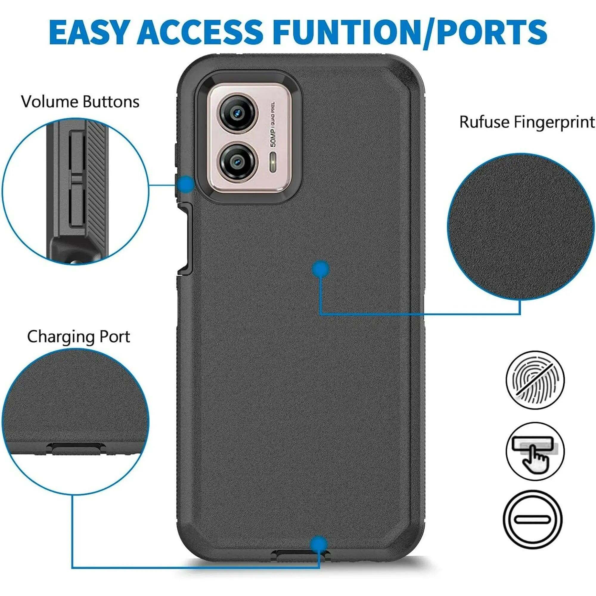 EASY ACCESS FUNCTION/PORTS

Volume Buttons

Rufuse Fingerprint

Charging Port